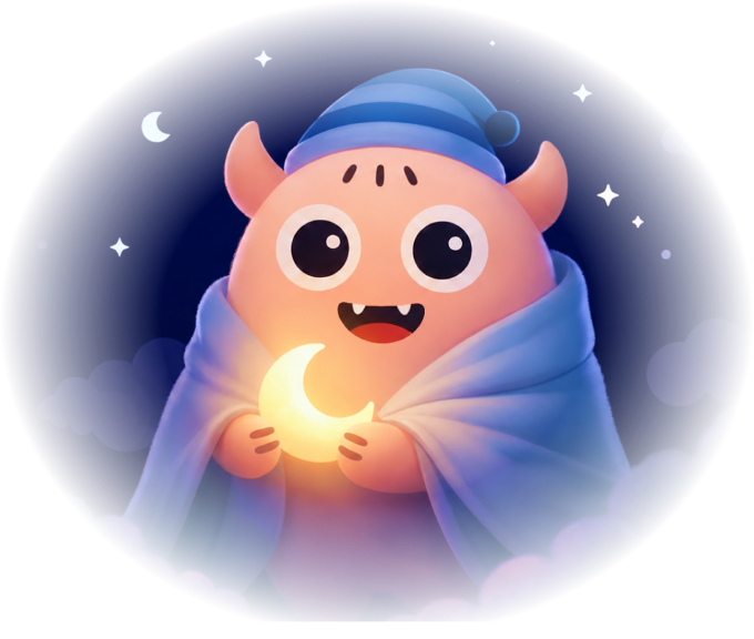 Zzzon mascot celebrating